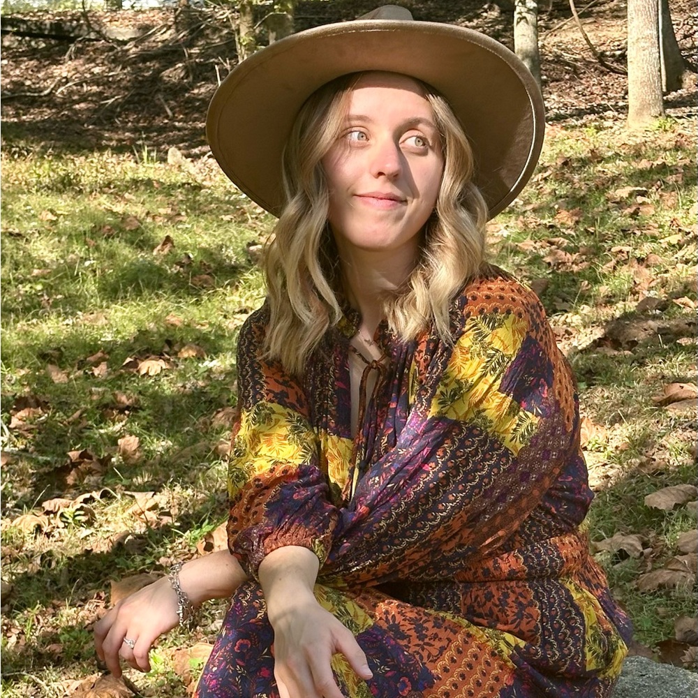 Easel Patchwork Bohemian Maxi Dress